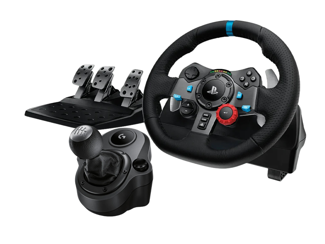 Logitech G29 Driving Force Racing Wheel with Logitech G Driving Force Gear Shifter Bundle Logitech G29 Driving Force Racing Wheel with Logitech G Driving Force Gear Shifter Bundle